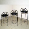 Para cozinha banquetas cromadas todas as alturas