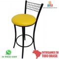 🌟 Descubra nossa linha de banquetas altas tubulares, projetadas para adicionar estilo e conforto a qualquer ambiente. Com estrutura em pintura epxi preto fosco, essas banquetas oferecem robustez e um visual contemporneo.   O assento redondo em espuma laminada, disponvel em diversas cores de corino ou dunas, garante conforto e esttica.   O encosto em tela moldada proporciona suporte ergonmico, ideal para passa-pratos, bancadas de cozinha ou cozinhas americanas. Aproveite a entrega local em Caxias do Sul, Farroupilha, Bento Gonalves, Garibaldi e Flores da Cunha! 🌟