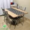 Conjunto mesa e quatro cadeiras 